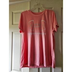 Under Armour Pink Velocity Activewear Tee T Shirt New
